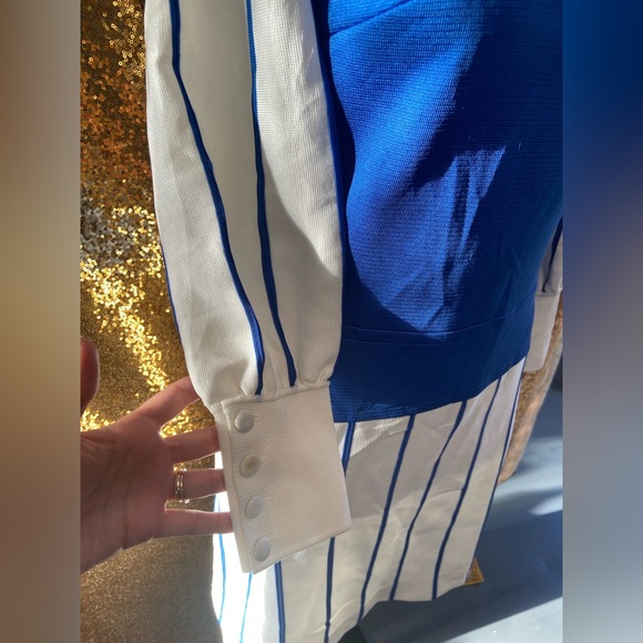 💙Sebastian Made in Italy - Blue & White 60’s Dress💙 - Picture 3 of 4
